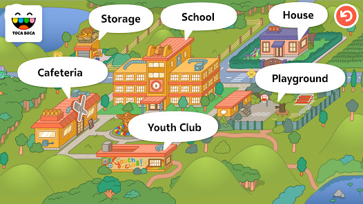 Toca Life School screenshot image 1_latestmodsapk.com