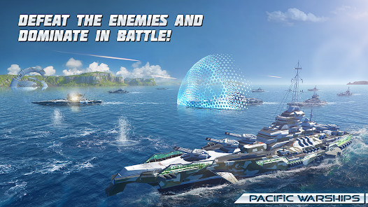 Pacific Warships: Naval PvP screenshot image 5_latestmodsapk.com