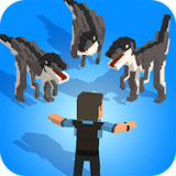 Jurassic Hopper: Crossy Dinosaur Shooter Game_latestmodsapk.com