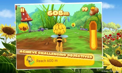 Maya The Bee: Flying Challenge screenshot image 4_latestmodsapk.com