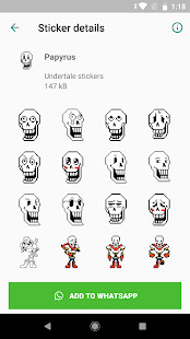 UNDERTALE and DELTARUNE stickers for WhatsApp screenshot image 18_latestmodsapk.com