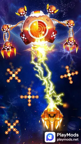 Space Shooter Ataque à Galaxia screenshot image 2_latestmodsapk.com