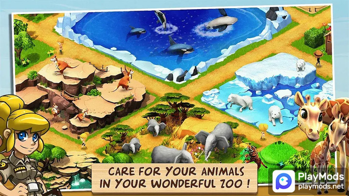 Wonder Zoo: Animal rescue game screenshot image 1_latestmodsapk.com