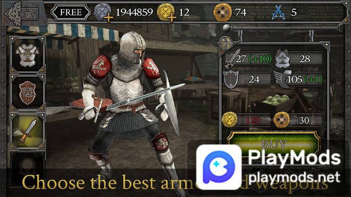 Knights Fight: Medieval Arena screenshot image 6_latestmodsapk.com