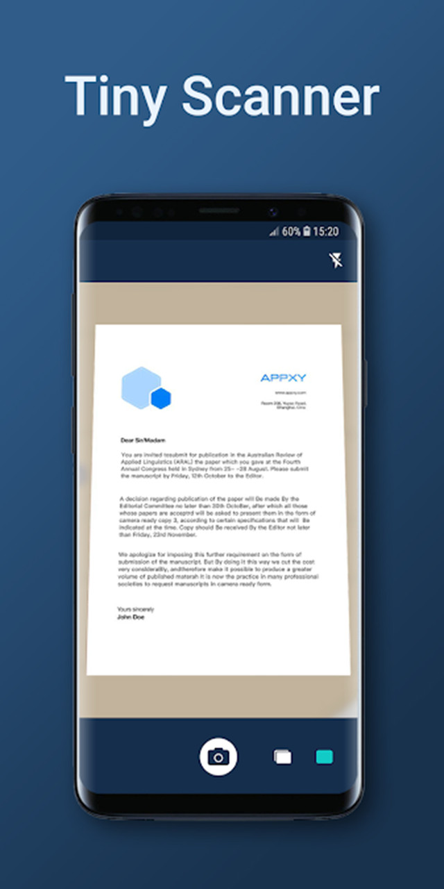 Tiny Scanner - PDF Scanner App screenshot image 3_latestmodsapk.com