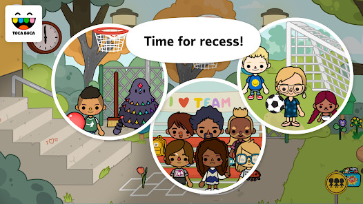 Toca Life School screenshot image 3_latestmodsapk.com