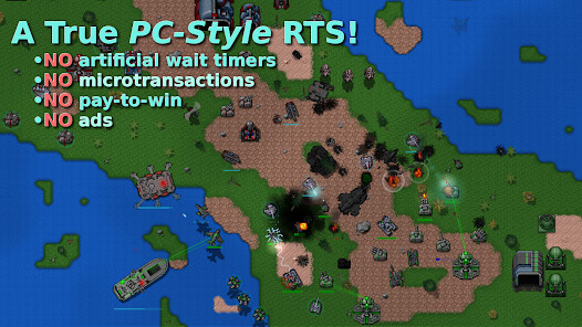Rusted Warfare  RTS Strategy screenshot image 4_latestmodsapk.com