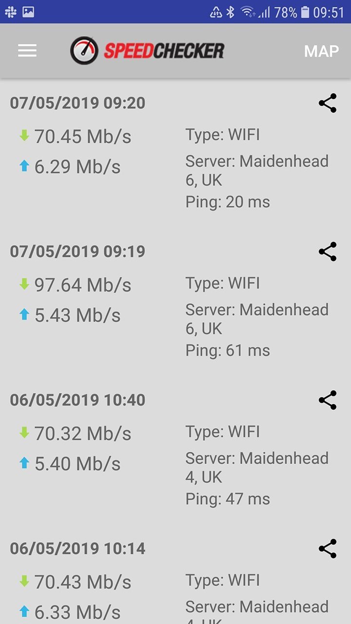 SpeedChecker: Teste de Velocidade de Internet screenshot image 2_latestmodsapk.com