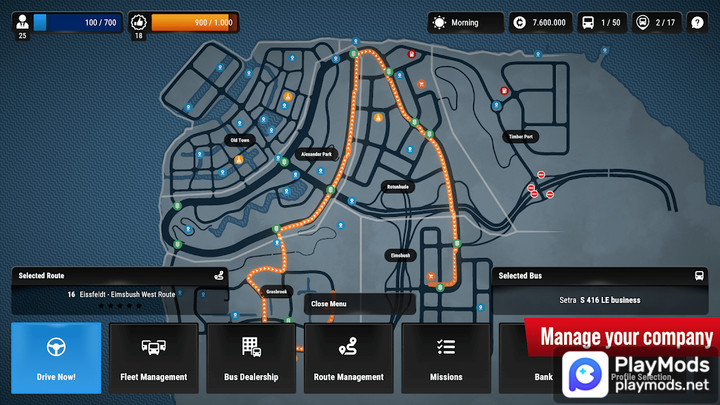 Bus Simulator City Ride Lite screenshot image 3_latestmodsapk.com