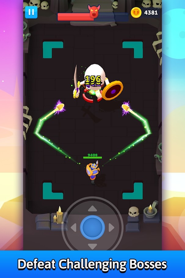 Bullet Knight: jogo de tiro Dungeon Crawl screenshot image 3_latestmodsapk.com