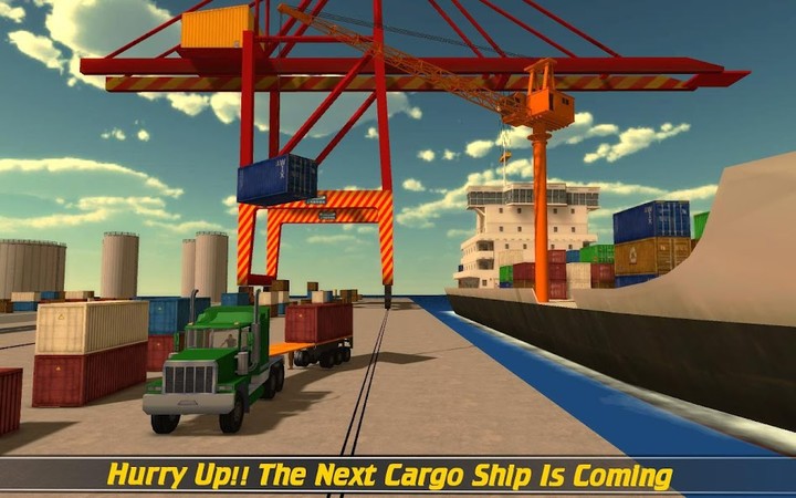 Cargo Ship Construction Crane screenshot image 1_latestmodsapk.com
