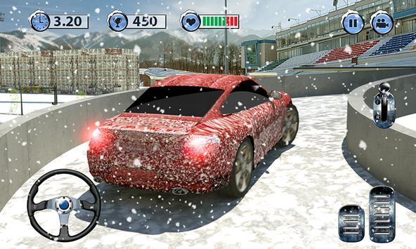 Multi-Level Snow Car Parking screenshot image 13_latestmodsapk.com