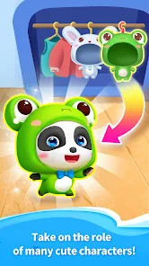 Talking Baby Panda - Kids Game screenshot image 2_latestmodsapk.com