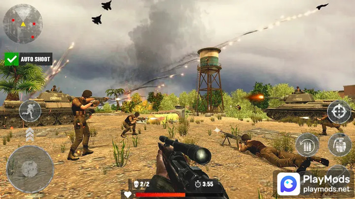 World War : Gun Games screenshot image 1_latestmodsapk.com