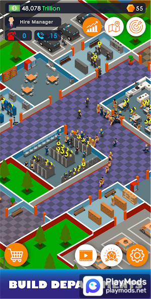 Idle Emergency Station Tycoon screenshot image 2_latestmodsapk.com