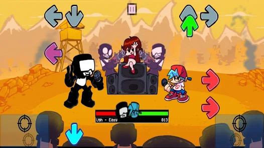 FNF Classic Fire Funkin Music screenshot image 17_latestmodsapk.com