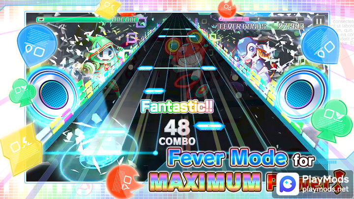 Sonic Beat feat. Crash Fever screenshot image 3_latestmodsapk.com