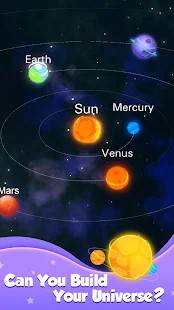 Tap Galaxy-Build your space world screenshot image 1_latestmodsapk.com