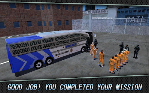 3D Police Bus Prison Transport screenshot image 4_latestmodsapk.com