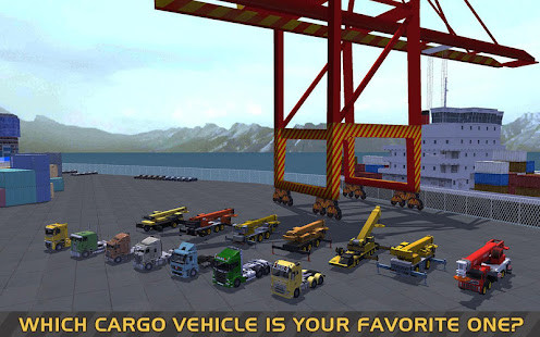 Truck & Crane SIM: Cargo Ship screenshot image 3_latestmodsapk.com