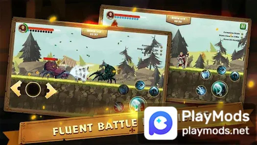 守护骑士Z：战斗传奇游戏破解版（已支持中文） screenshot image 10_latestmodsapk.com