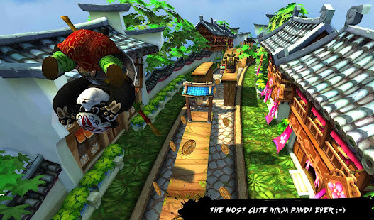 Ninja Panda Dash screenshot image 1_latestmodsapk.com