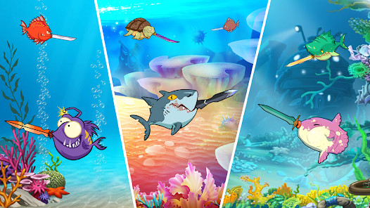 Survival Fish.io: Hunger Game screenshot image 2_latestmodsapk.com