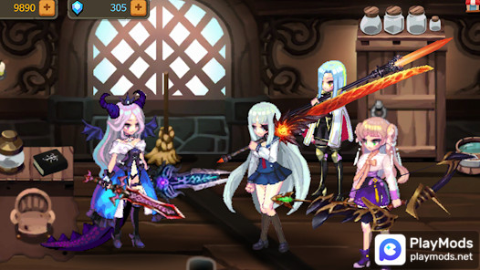 Dungeon Princess 2! : Offline Dungeon RPG screenshot image 2_latestmodsapk.com