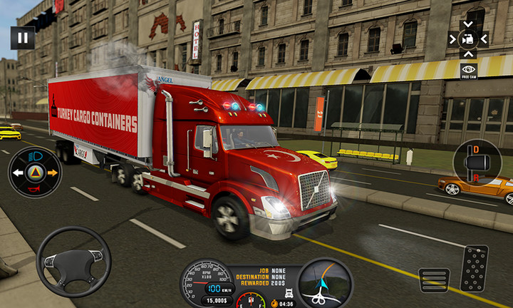 euro caminhão transport carga screenshot image 2_latestmodsapk.com
