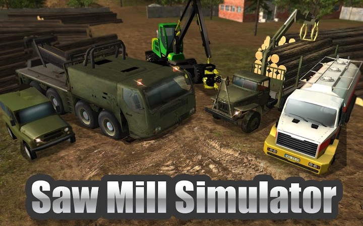 ⚙️ Sawmill  Truck Driver Simulator 3D screenshot image 2_latestmodsapk.com