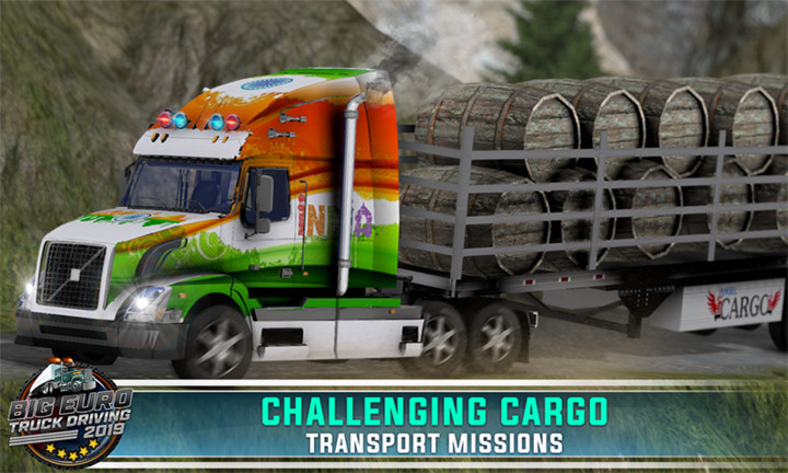 euro caminhão transport carga screenshot image 5_latestmodsapk.com