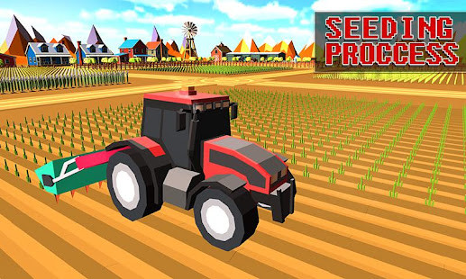 Blocky Plow Farming Harvester screenshot image 5_latestmodsapk.com