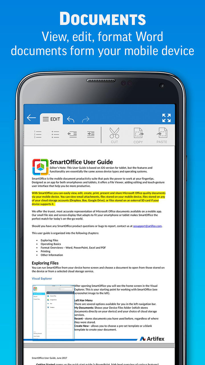 SmartOffice - View & Edit MS Office files & PDFs screenshot image 2_latestmodsapk.com
