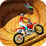 Well of Death Bike Stunt Drive_latestmodsapk.com