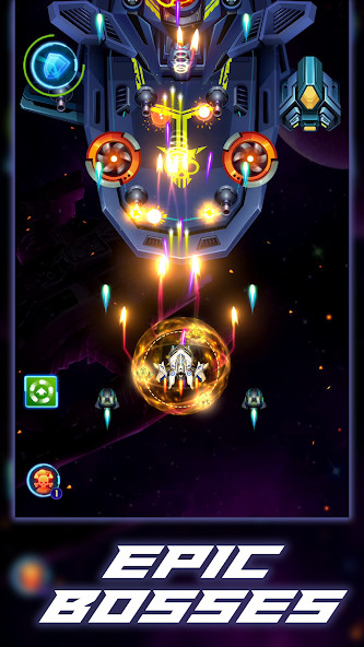 Galaxy Squad: Space Shooter screenshot image 1_latestmodsapk.com