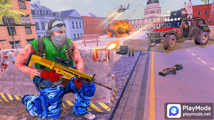 Counter Strike: Mask Gun Games screenshot image 3_latestmodsapk.com