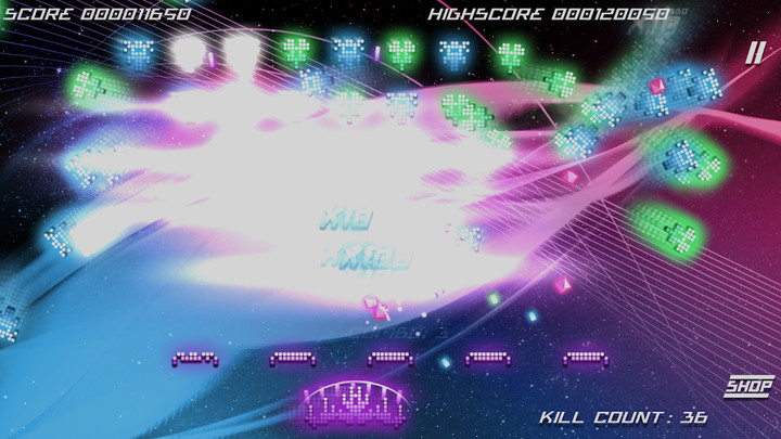 Kosmik Revenge - Retro Arcade Shoot 'Em Up screenshot image 4_latestmodsapk.com