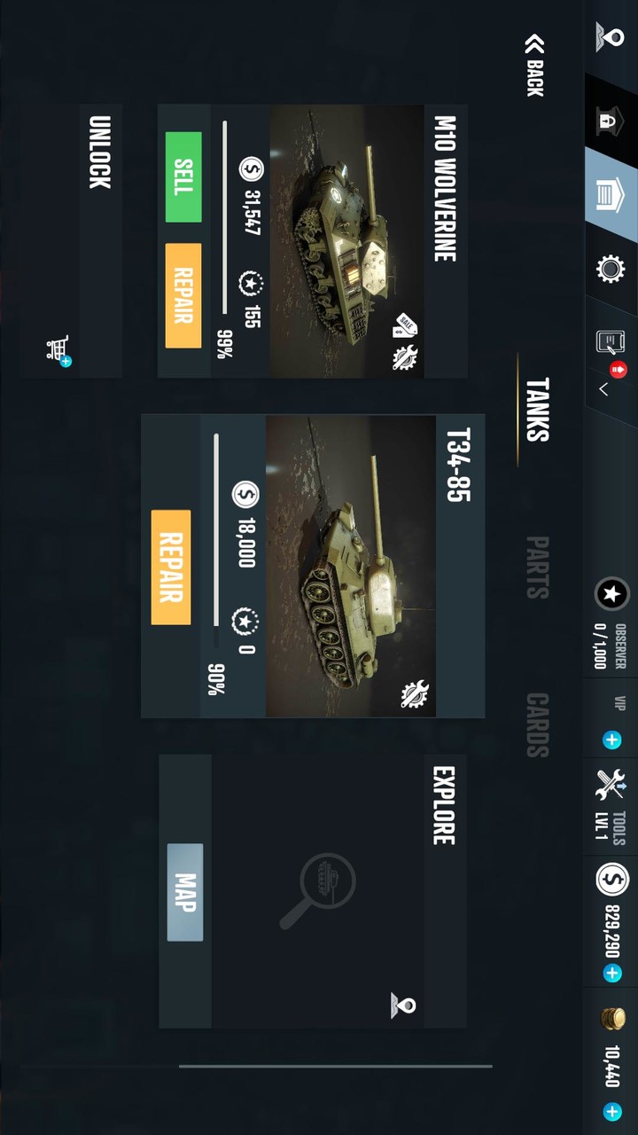 Tank Mechanic Simulator screenshot image 2_latestmodsapk.com