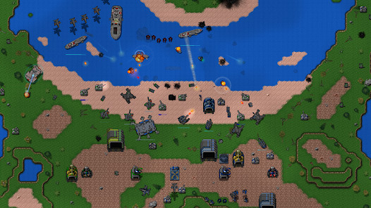 Rusted Warfare  RTS Strategy screenshot image 8_latestmodsapk.com