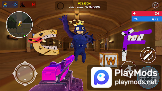 Alphabet Shooter: Survival FPS screenshot image 4_latestmodsapk.com