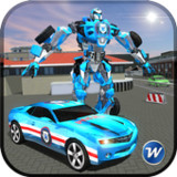 Police Car Robot Superhero_latestmodsapk.com