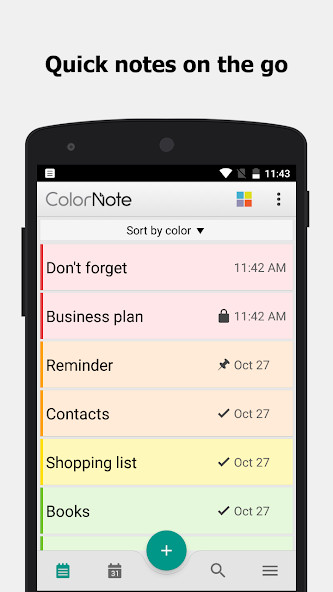 ColorNote Bloco de Notas Lista screenshot image 9_latestmodsapk.com