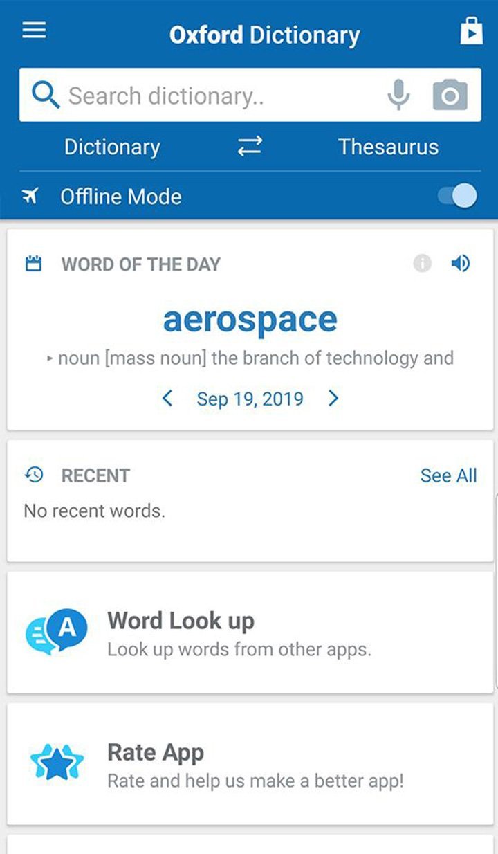 Oxford Dictionary of English & Thesaurus screenshot image 5_latestmodsapk.com