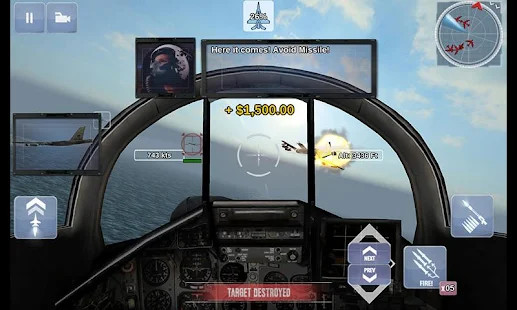 FoxOne空战破解版 screenshot image 13_latestmodsapk.com