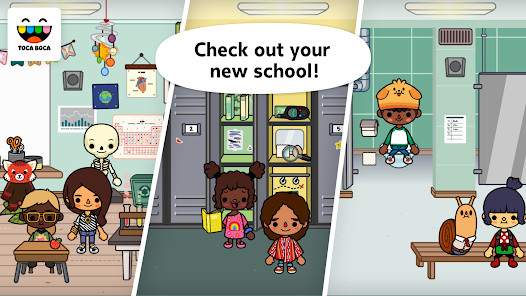 Toca Life School screenshot image 5_latestmodsapk.com