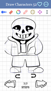 How to Draw Sans screenshot image 12_latestmodsapk.com
