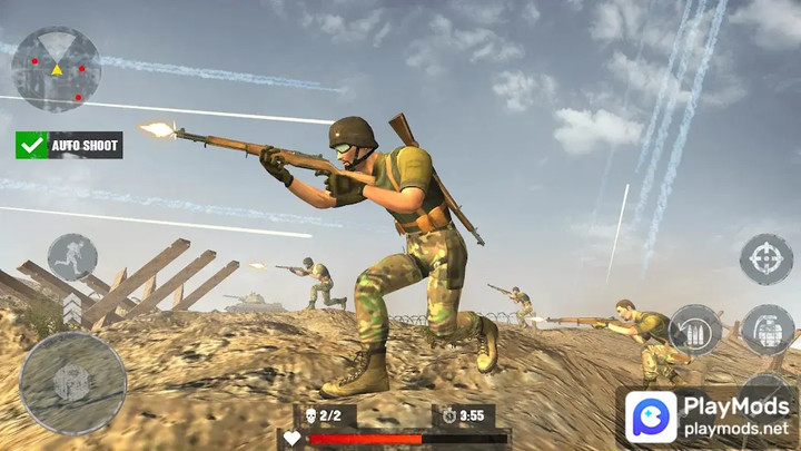 World War : Gun Games screenshot image 2_latestmodsapk.com