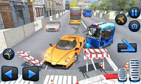 Police Tuk Tuk Auto Rickshaw screenshot image 5_latestmodsapk.com