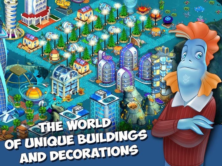 Aquapolis. City building! screenshot image 3_latestmodsapk.com