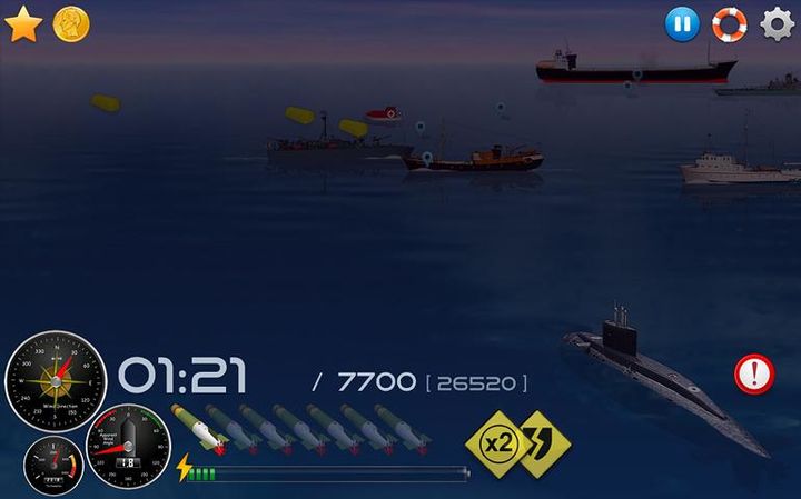 Silent Submarine 2HD Simulator screenshot image 4_latestmodsapk.com